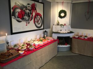 julbord - härligt uppdukad buffé